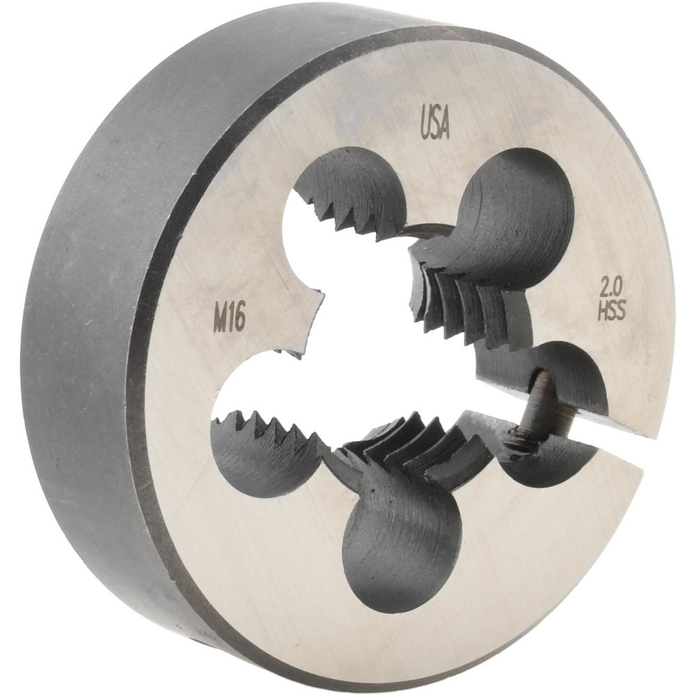 Round Die: M16x2, High Speed Steel