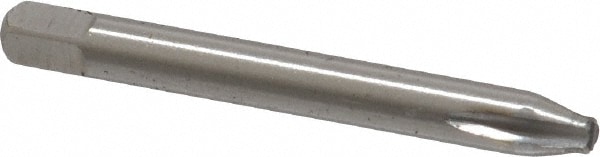 Cleveland C54073 M2x0.40 Taper RH 6H D3 Bright High Speed Steel 3-Flute Straight Flute Hand Tap Image