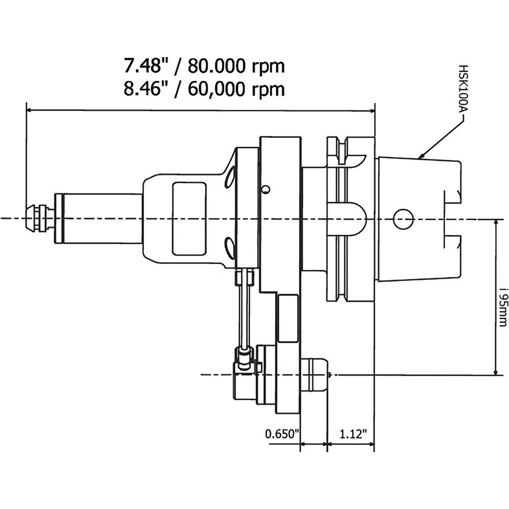 Nakanishi Electric HighSpeed Spindles; RPM 80000.000; Application Milling; Wattage 350.000
