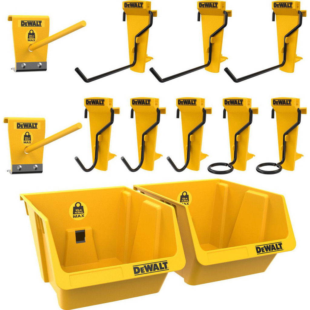 DeWALT Tool Box Case & Cabinet Accessories: Accessory Type: Workshop Storage Kit; Material: Plastic, Metal | Part #DWST086502