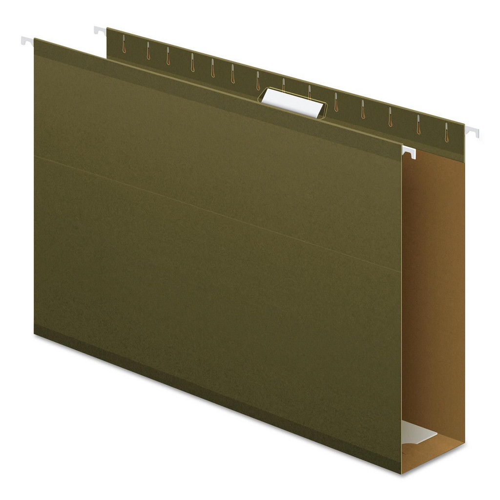 Pendaflex File Folders, Expansion Folders & Hanging Files: Folder Type: Hanging File Folders; Color: Green; Index Tabs: No; File Size: Legal