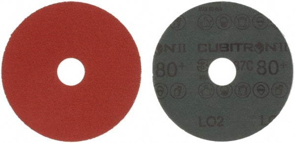 Fiber Disc: 7/8" Hole, 80 Grit, Ceramic