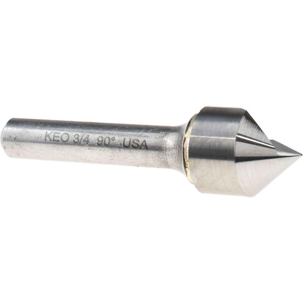 Keo 55726 3/4" Head Diam, 3/8" Shank Diam, 1 Flute 90&deg; Solid Carbide Countersink Image