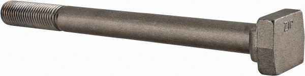 Value Collection 80029 Steel T-Slot Bolt: 1-8, 3" Thread Length, 1" Slot Width, Uncoated Image
