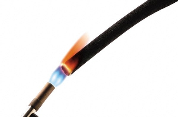 Techflex FGN0.38 Black High Temperature Cable Sleeve 