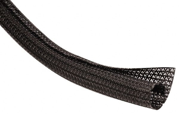 Techflex - Black Braided Cable Sleeve - 71404099 - MSC Industrial Supply