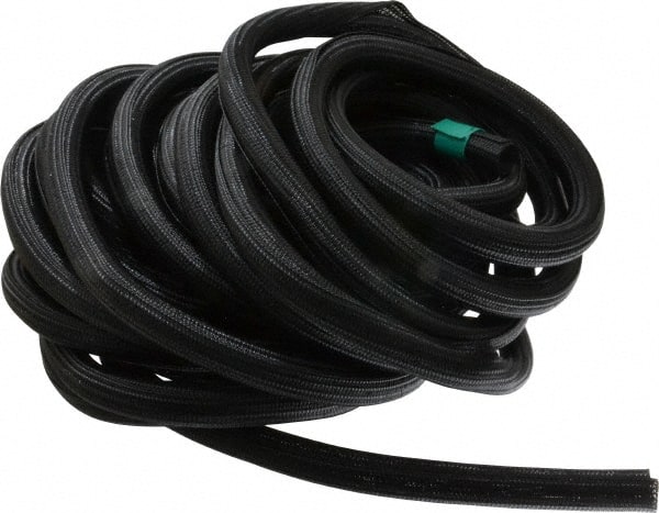 Techflex F6N0.75-50 Black Braided Cable Sleeve 