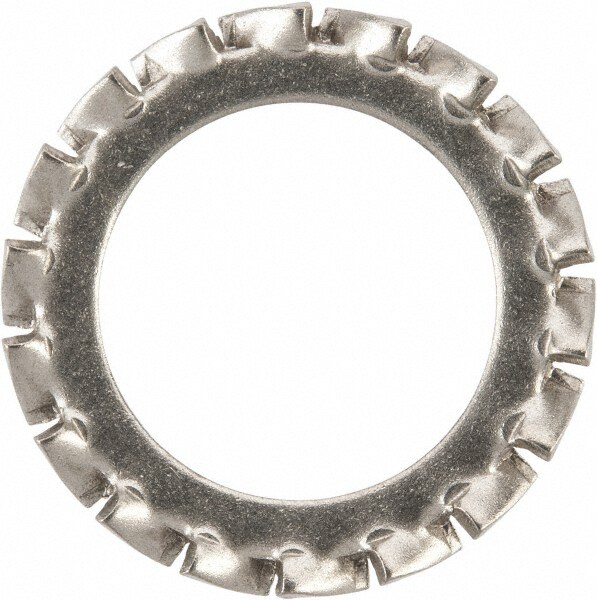 M16 Screw, 17mm ID, Stainless Steel External Tooth Lock Washer