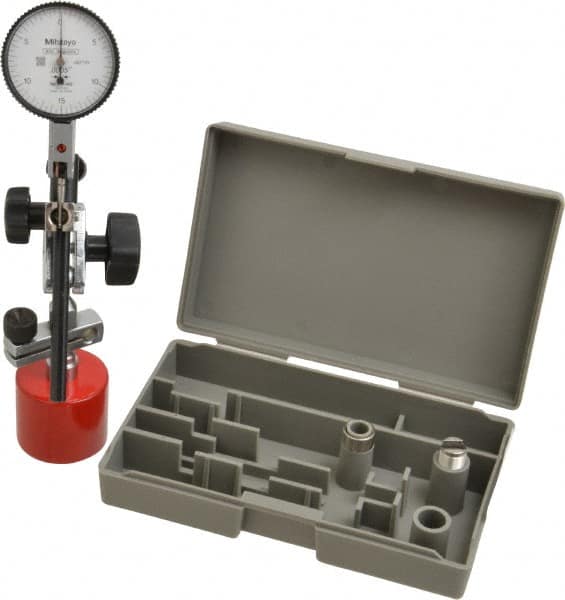 Mitutoyo MD599995A Dial Indicator & Base Kit: 0-15-0 Dial Reading 