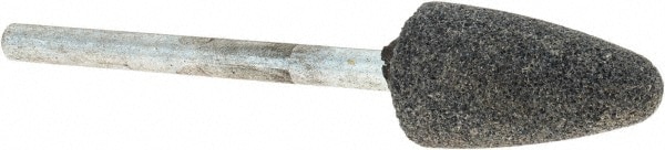 Mounted Point: 3/4" Thick, 1/8" Shank Dia, B52, 80 Grit, Medium