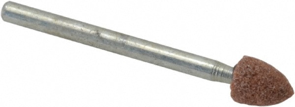Mounted Point: 5/16" Thick, 1/8" Shank Dia, B43, Medium
