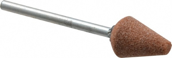 Mounted Point: 3/4" Thick, 1/8" Shank Dia, B51, Medium