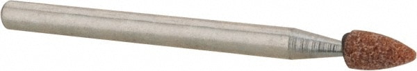 Mounted Point: 1/4" Thick, 1/8" Shank Dia, B55, Medium