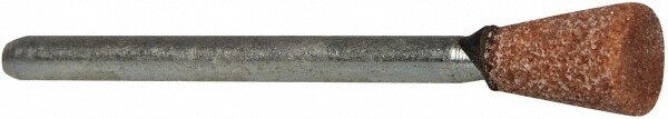 Mounted Point: 3/8" Thick, 1/8" Shank Dia, B104, Medium