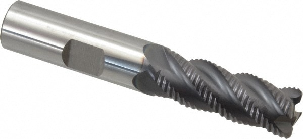 ProMax 101-03214 Corner Radius End Mill: 1/2" Dia, 1-1/4" LOC, 0.055 to 0.065" Radius, 4 Flutes, Solid Carbide Image