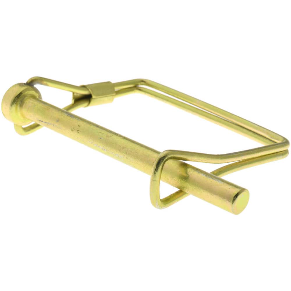 1/4" Pin Diam, 2-7/8" OAL, 2-1/4" Usable Length, Standard Snap & Locking Pin
