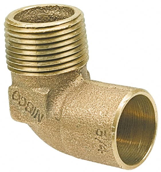 1-1/4" Copper 90 Degree Elbow C x C Pipe Fitting C9H 9055950 Nibco x10 
