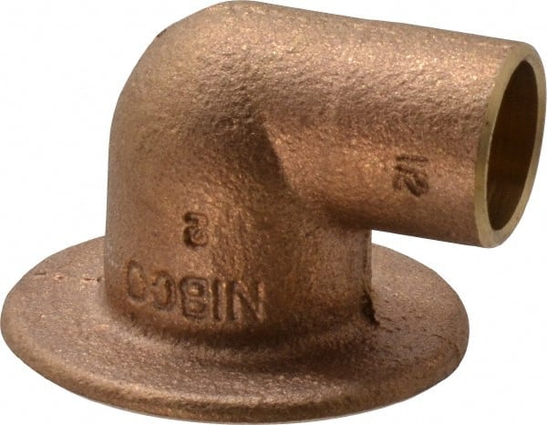 Nibco 1 2 Cast Copper Pipe 90 Flanged Sink Elbow
