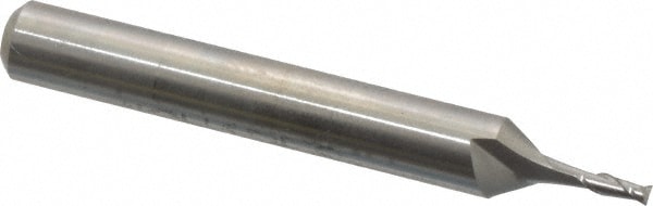 Value Collection 846-.050 Square End Mill: 3/64 Dia, 0.15 LOC, 3/16 Shank Dia, 1-1/2 OAL, 2 Flutes, High Speed Steel Image