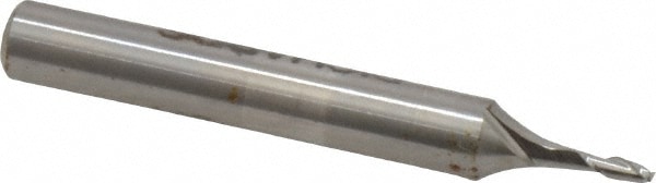 Value Collection 846-.055 Square End Mill: 0.055 Dia, 0.165 LOC, 3/16 Shank Dia, 1-1/2 OAL, 2 Flutes, High Speed Steel Image