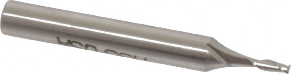 Value Collection 846-.065 Square End Mill: 0.065 Dia, 0.195 LOC, 3/16 Shank Dia, 1-1/2 OAL, 2 Flutes, High Speed Steel Image