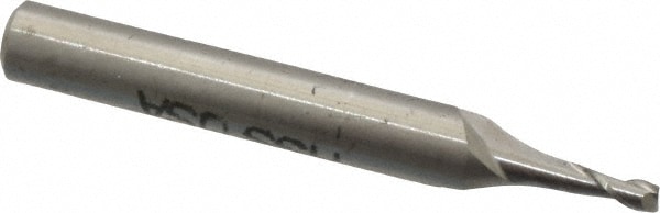 Value Collection 846-.070 Square End Mill: 0.07 Dia, 0.21 LOC, 3/16 Shank Dia, 1-1/2 OAL, 2 Flutes, High Speed Steel Image