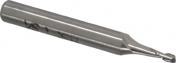 Value Collection 846-.075 Square End Mill: 0.075 Dia, 0.225 LOC, 3/16 Shank Dia, 1-1/2 OAL, 2 Flutes, High Speed Steel Image