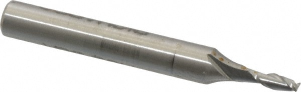 Value Collection 846-.080 Square End Mill: 5/64 Dia, 0.24 LOC, 3/16 Shank Dia, 1-1/2 OAL, 2 Flutes, High Speed Steel Image