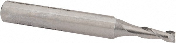 Value Collection 846-.095 Square End Mill: 0.095 Dia, 0.285 LOC, 3/16 Shank Dia, 1-1/2 OAL, 2 Flutes, High Speed Steel Image