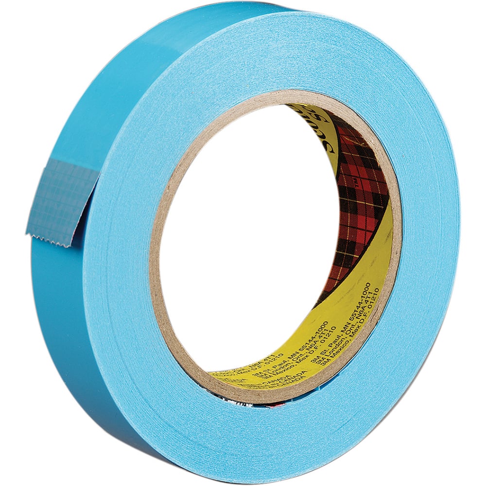 Filament & Strapping Tape; Type: Strapping Tape ; Color: Blue ; Width (Inch): 1.89 ; Thickness (mil): 4.6000 ; Width (Mm - 2 Decimals): 48.00 ; Tensile Strength (lbs): 160 (Pounds)