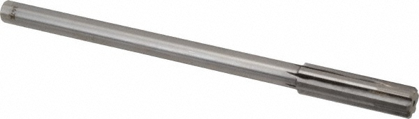 Made in USA 24005550 Chucking Reamer: 0.555" Dia, 8" OAL, 2" Flute Length, Straight Shank, Solid Carbide Image