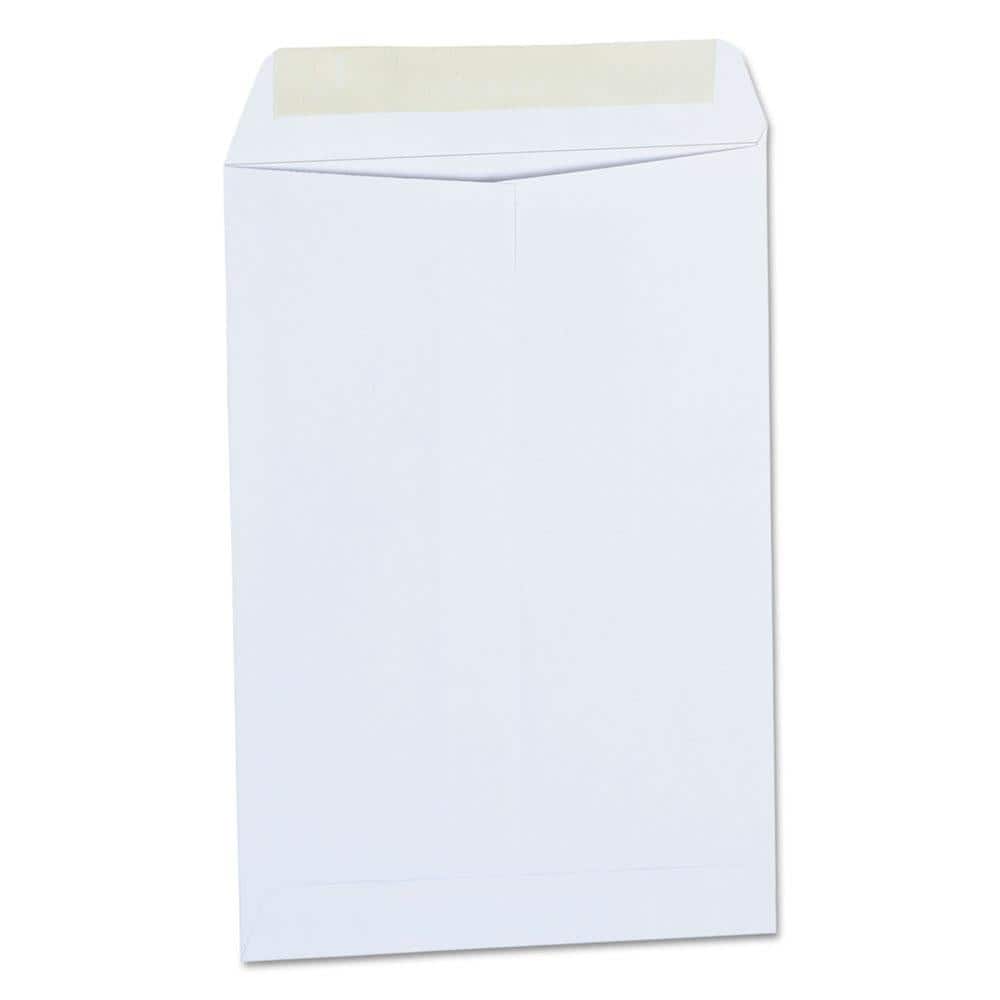 Universal UNV40104 White Catalog Mailing Envelope: 6-1/2" Wide, 9-1/2" Long, 24 lb 
