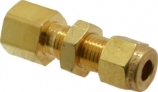 Brass Compression Female Adapters - 3/16T x 1/8 FNPT