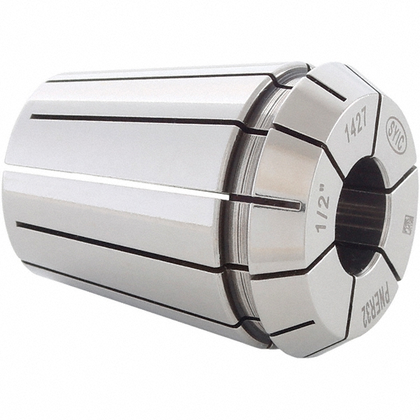 338316 31/64" ER32 Sealed Collet – Precision Alloy Steel, Coolant-Through Design, 2000 PSI Rated, 0.0004" TIR For Rigid Clamping & Accuracy