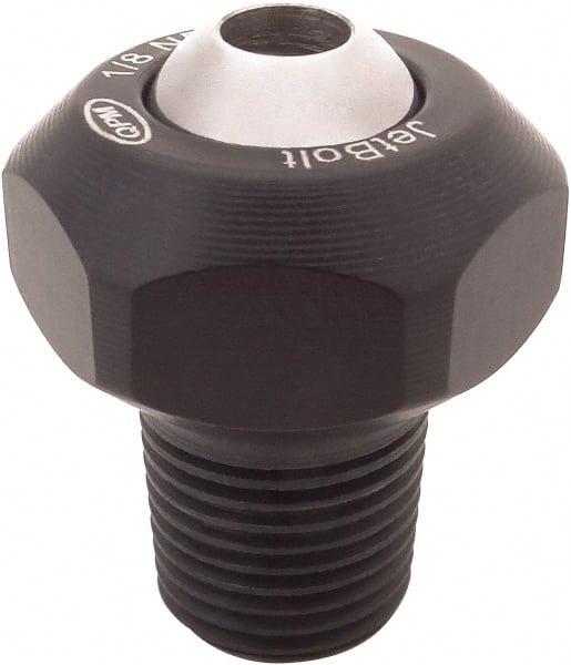 QPM Products JB09134 Round & Swivel Coolant Hose Nozzle: Acetal 