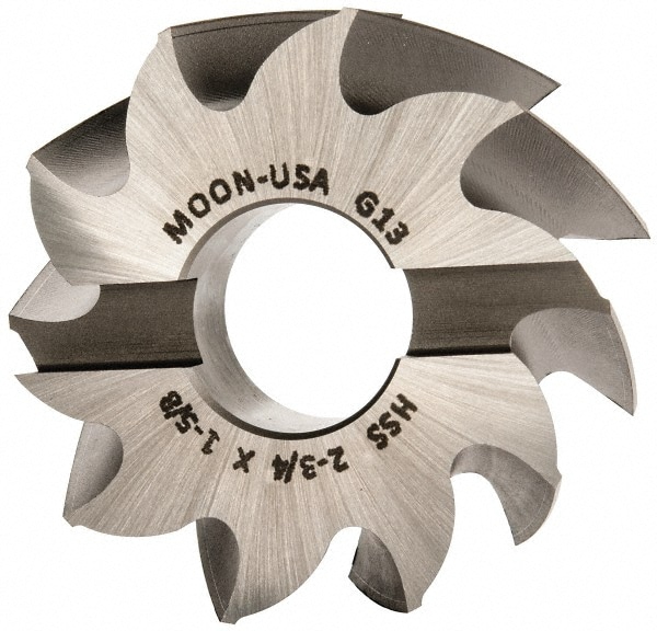 2-3/4" 10-Flute High Speed Steel Finisher Shell End Mill