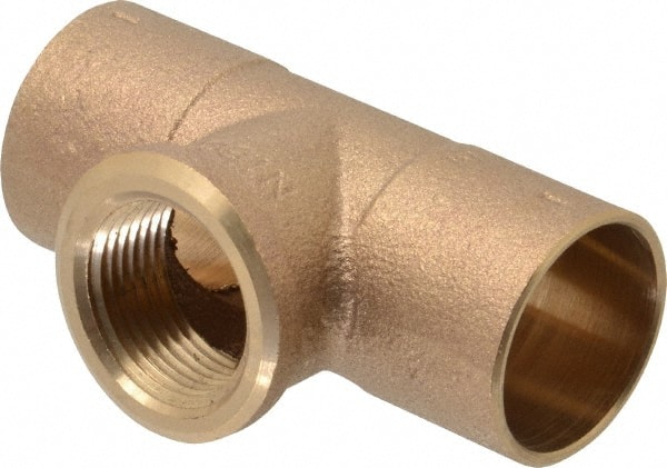 NIBCO Cast Copper Pipe Tee: 1-1/2″ X 3/4″ X 1-1/2″, 42% OFF