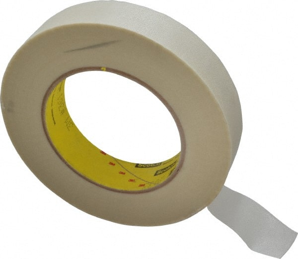 Glass Cloth Tape: 1" Wide, 60 yd Long, White
