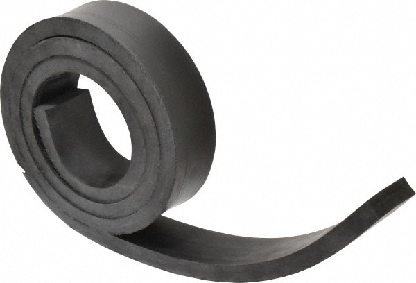 USA Sealing RS-H70-251 Strip: Buna-N Rubber, 2" Wide, 60" Long, Black Image