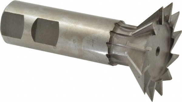 Made in USA CDT187512-45 Dovetail Cutter: 45 °, 1-7/8" Cut Dia, 1/2" Cut Width, Cobalt Image