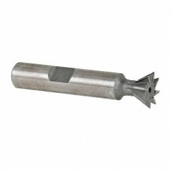 Made in USA CDT5008-60 Dovetail Cutter: 60 &deg;, 1/2" Cut Dia, 7/32" Cut Width, Cobalt Image