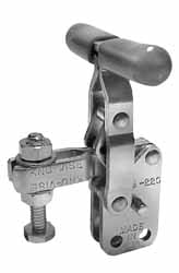 Lapeer - Manual Hold-Down Toggle Clamp: Vertical, 200.00 lb Capacity, U ...