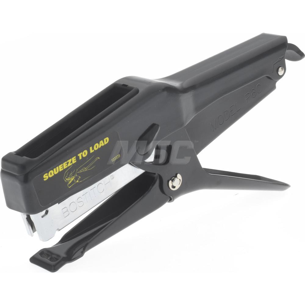 Staplers & Staple Guns; Type: Plier Stapler ; Material: Steel & Aluminum ; Staple Size: 3/8 ; Staple Size (Inch): 3/8 ; Throat Size (Decimal Inch): 0.44 ; Crown Size (Inch): 3/8