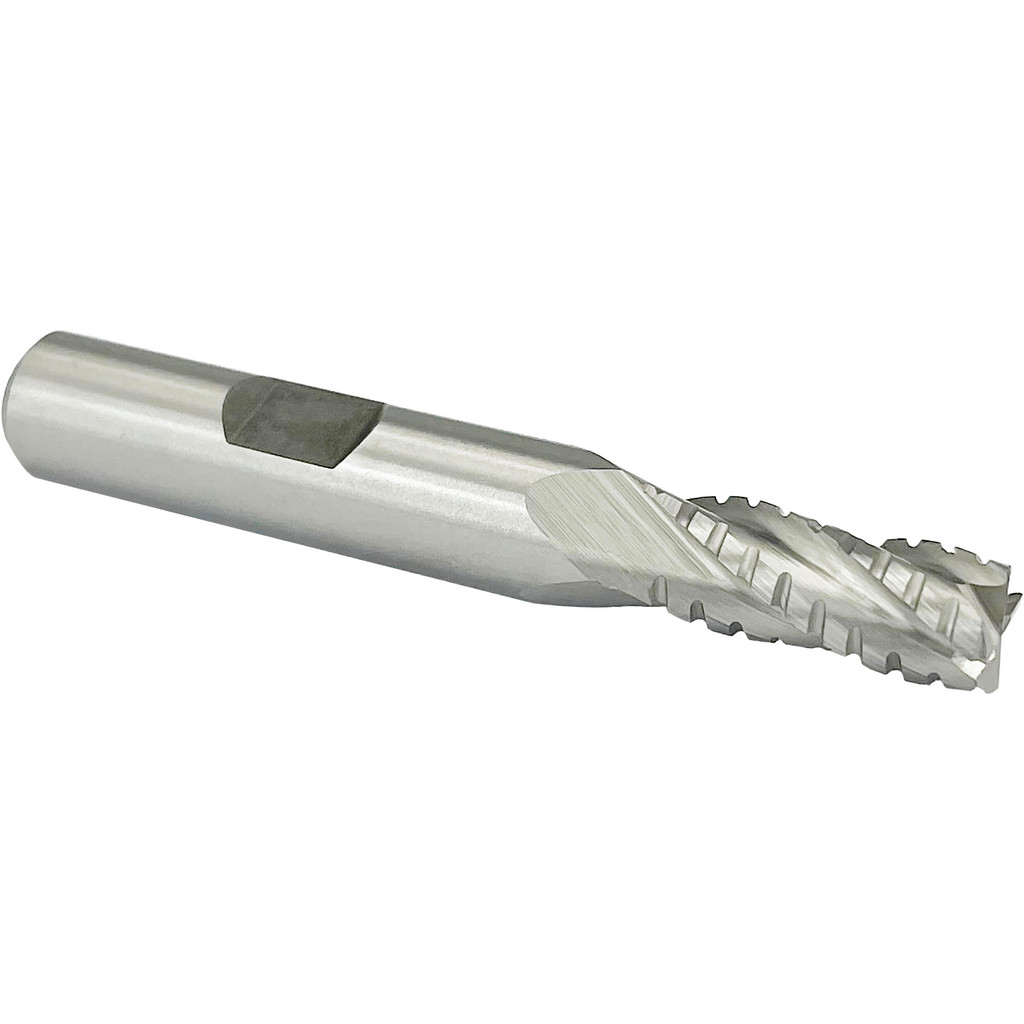Mill Finish Rake Hertel - Roughing & Finishing End Mill: 5/16