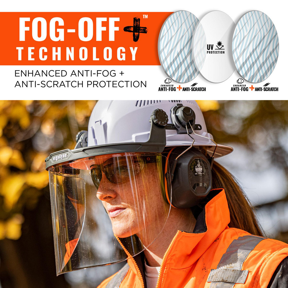 Ergodyne - Hard Hat Accessories: Accessory Type: Full Face Shield Mount ...