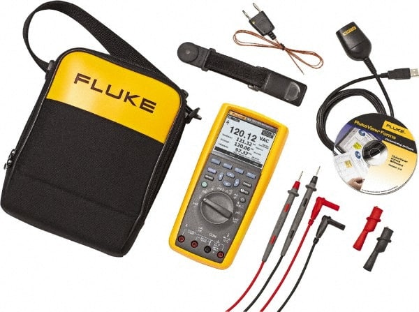 Fluke - Electrical Test Equipment Combination Kit: 16 Pc, 1,000 Volt -  71870364 - MSC Industrial Supply