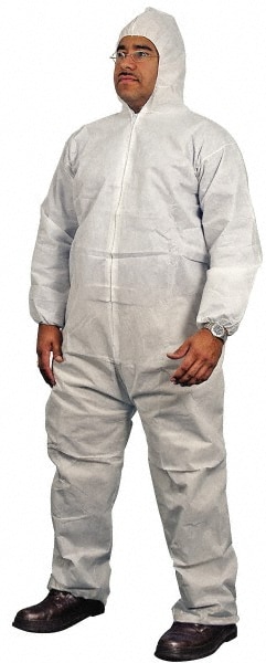 PRO-SAFE KM-SMSR-H-MD 25 Qty 1 Pack Size M SMS Chemical Resistant Coveralls Image