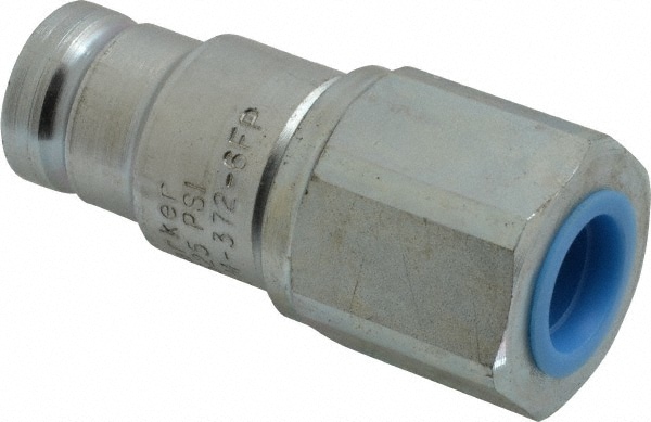 Parker FEM-372-6FP Hydraulic Hose Female Pipe Rigid Fitting: 3/8", 3/8-18, 3,625 psi Image