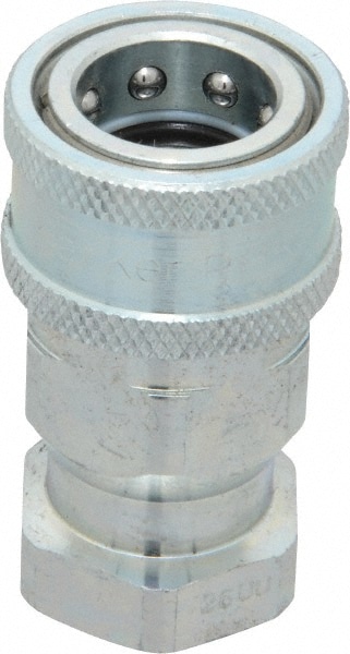 Parker - Hydraulic Hose Female Pipe Rigid Fitting: 3/8