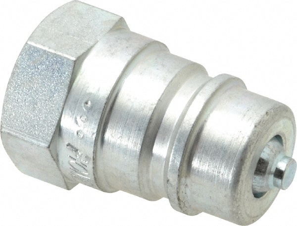 Parker 4010-3P Hydraulic Hose Female Pipe Rigid Fitting: 3/8", 4,000 psi Image